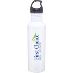 Custom Logo H2go Bolt 24 Oz. Stainless Steel Water Bottle Custom Logo H2go Bolt 24 Oz. Stainless Steel Water Bottle