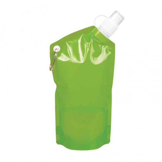 Custom Logo 20 Oz. Smushy Flexible Water Bottle