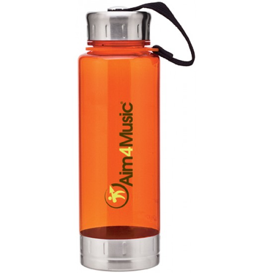 Custom Logo 23 Oz. H2go Orange Fusion Bottle