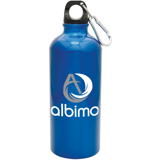 Custom Logo 20 Oz. Aluminum Venice Collection Water Bottle