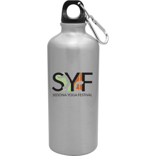 Custom Logo 20 Oz. Aluminum Venice Collection Water Bottle