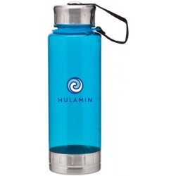 Custom Logo 23 Oz. H2go Aqua Blue Fusion Bottle