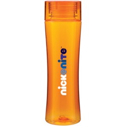 Custom Logo 24 Oz. H2go Tangerine Stealth Water Bottle Custom Logo 24 Oz. H2go Tangerine Stealth Water Bottle