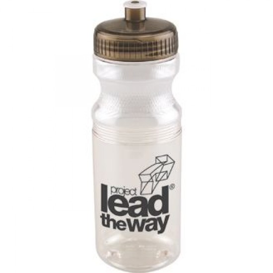 Custom Logo 24 Oz. Polyclear Bike Bottle