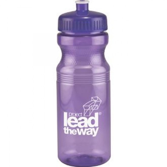 Custom Logo 24 Oz. Polyclear Bike Bottle