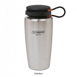 Custom Logo 32 Oz. Stainless Steel Nalgene Backpacker Bottle w/ Black Closure Attached Custom Logo 32 Oz. Stainless Steel Nalgene Backpacker Bottle w/ Black Closure Attached