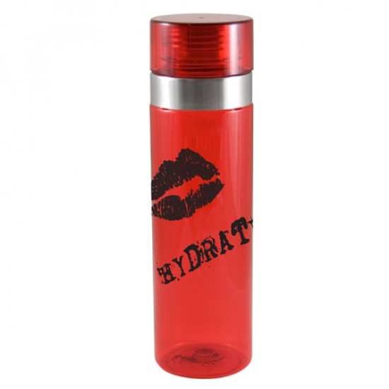 Custom Logo 27 Oz. Tritan Vortex Bottle (Red)