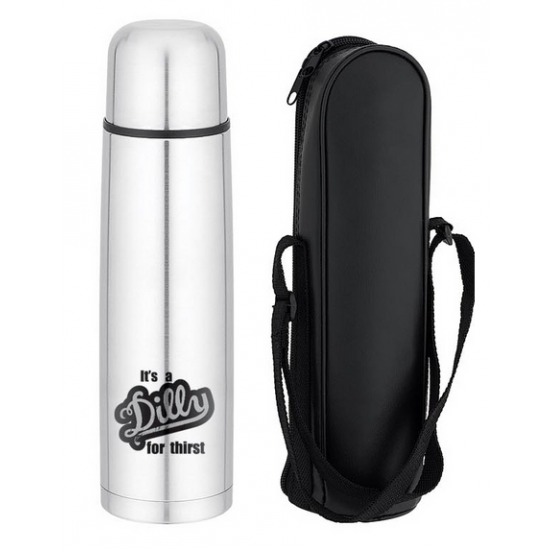 Custom Logo 33 Oz. Stainless Steel Thermal Bottle