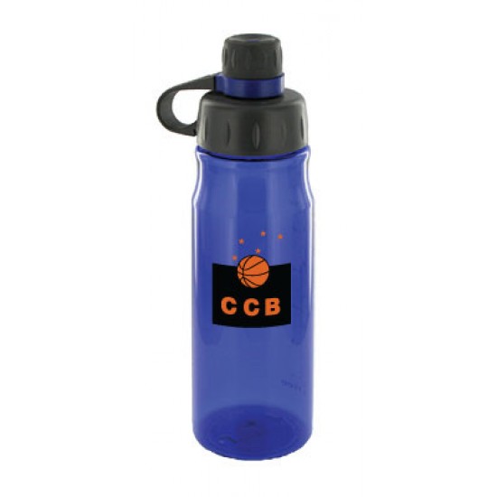 Custom Logo 28 Oz. Blue Oasis Sports Bottle