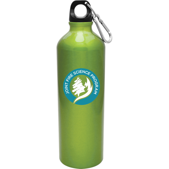 Custom Logo 25 Oz. Aluminum Laguna Collection Water Bottle