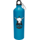 Custom Logo 25 Oz. Aluminum Laguna Collection Water Bottle