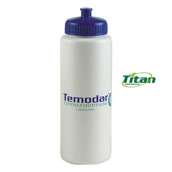 Custom Logo Sport Bottle 32 oz. W/ Push Pull Lid