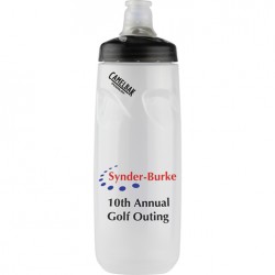 Custom Logo 24 Oz. CamelBak Podium Bottle (Clear/Black)