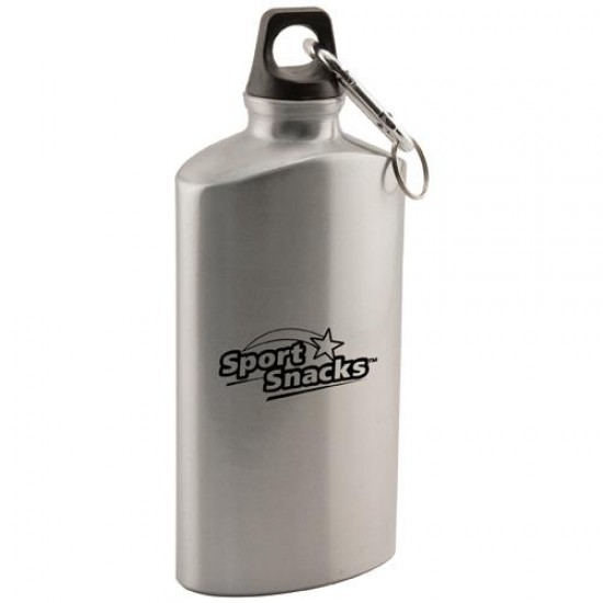 Custom Logo 22 Oz. Aluminum Canteen w/ Carabiner & Key Ring