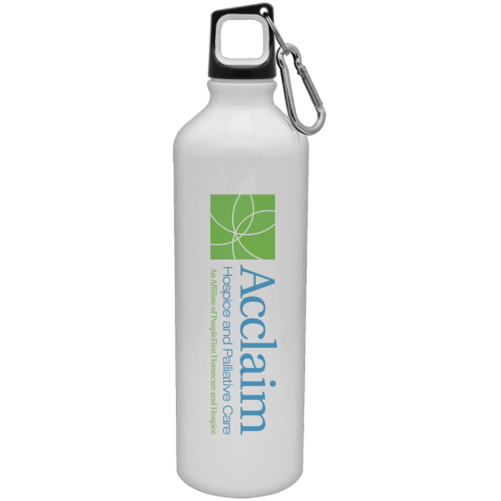 Custom Logo 25 Oz. Aluminum Scuba Collection Water Bottle