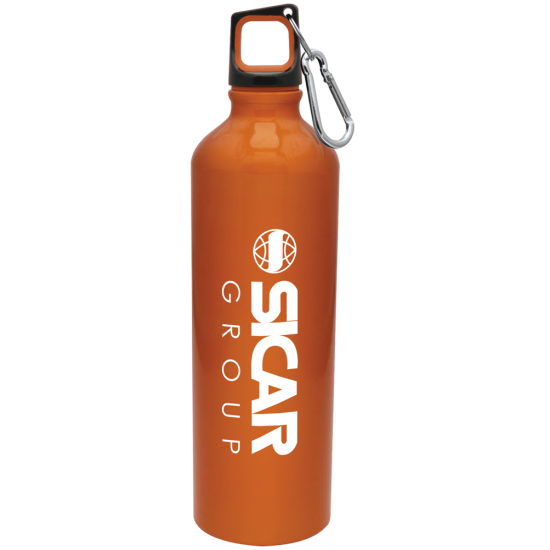 Custom Logo 25 Oz. Aluminum Scuba Collection Water Bottle