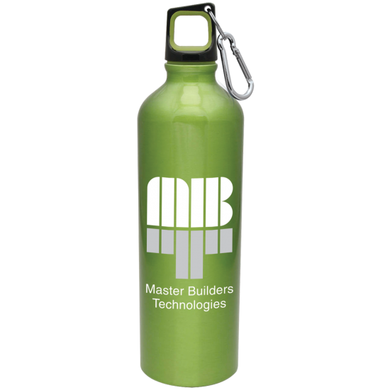 Custom Logo 25 Oz. Aluminum Scuba Collection Water Bottle