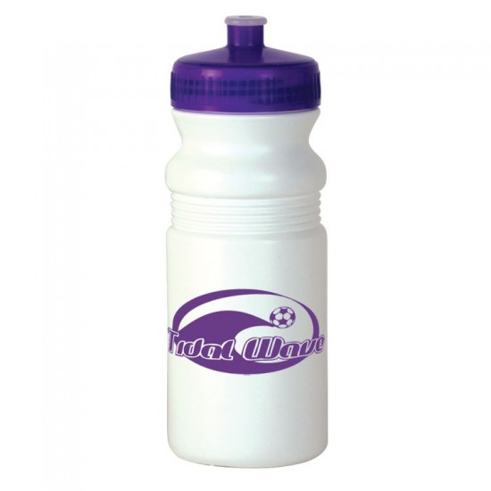 Custom Logo 20 Oz. Megamouth Water Bottle w/ Push Pull Lid