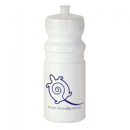 Custom Logo 20 Oz. Megamouth Water Bottle w/ Push Pull Lid