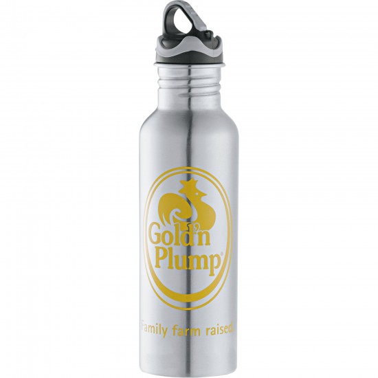 Custom Logo 26 Oz. Colorband Stainless Bottle