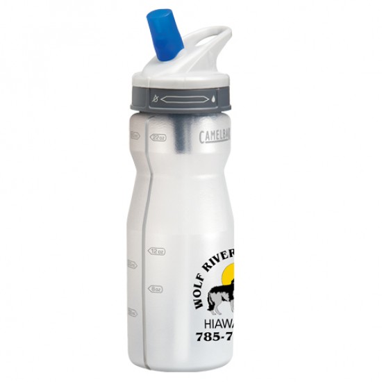 Custom Logo 22 Oz. Clear Camelbak Performance Bottle