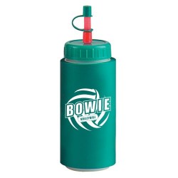 Custom Logo Foam Insulated 16 oz. Sport Bottle with Straw Custom Logo Foam Insulated 16 oz. Sport Bottle with Straw