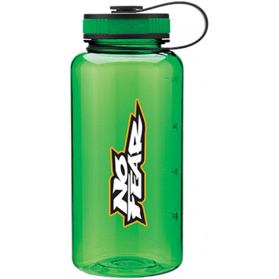 Custom Logo 34 Oz. H2go Apple Wide Water Bottle w/2-Tone Lid