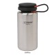 Custom Logo 38 Oz. Stainless Steel Nalgene Bottle w/ Black Closure Attached