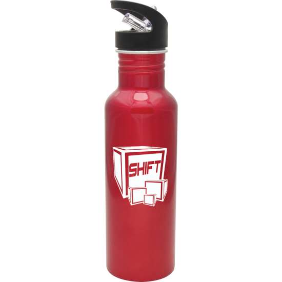 Custom Logo 27 Oz. Aluminum Hiker Collection Water Bottle