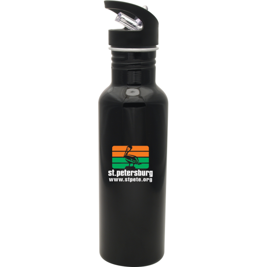 Custom Logo 27 Oz. Aluminum Hiker Collection Water Bottle