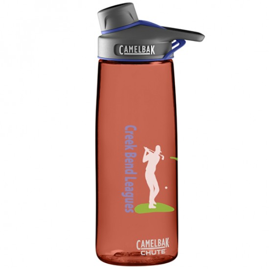 Custom Logo 0.75 Liter CamelBak Chute Bottle (Lime Green)