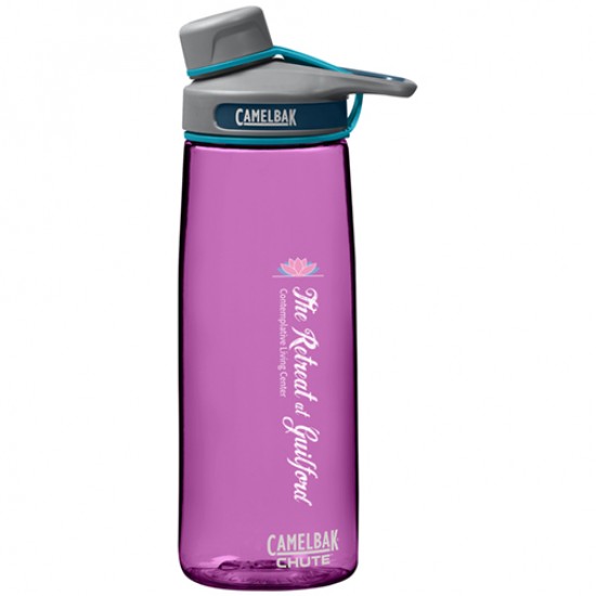 Custom Logo 0.75 Liter CamelBak Chute Bottle (Lime Green)