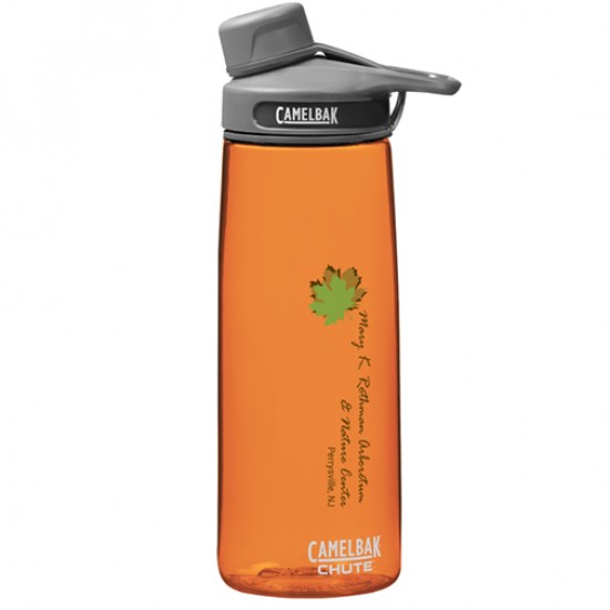 Custom Logo 0.75 Liter CamelBak Chute Bottle (Lime Green)