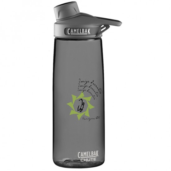 Custom Logo 0.75 Liter CamelBak Chute Bottle (Lime Green)