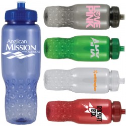 Custom Logo 32 Oz. PETE Sport Water Bottle w/Push/Pull Lid Custom Logo 32 Oz. PETE Sport Water Bottle w/Push/Pull Lid