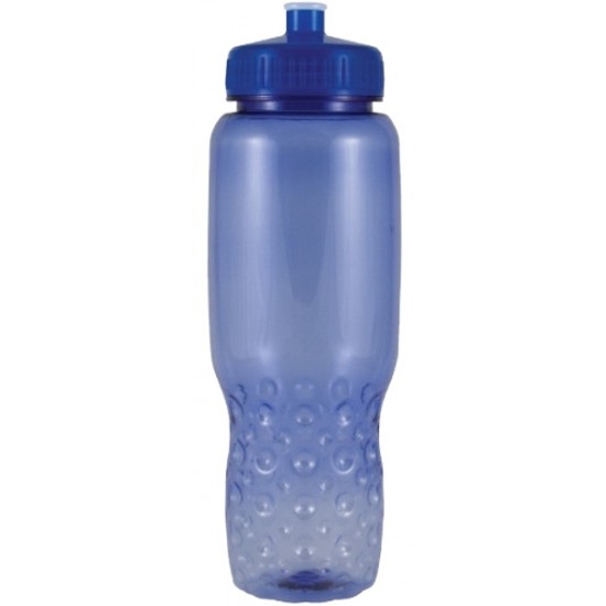 Custom Logo 32 Oz. PETE Sport Water Bottle w/Push/Pull Lid