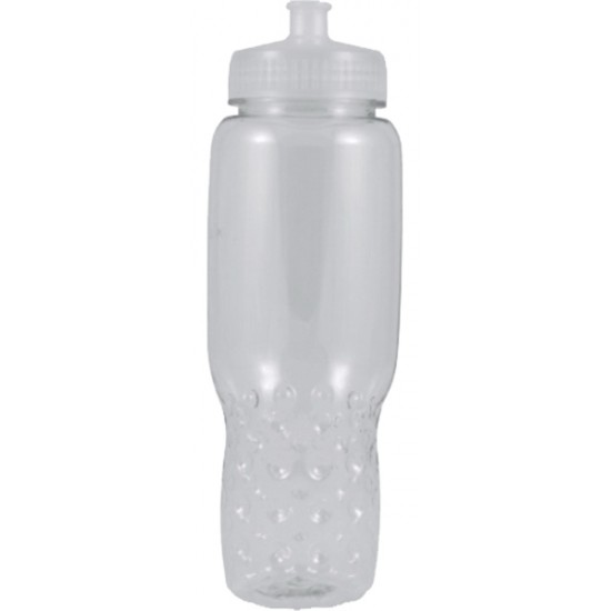 Custom Logo 32 Oz. PETE Sport Water Bottle w/Push/Pull Lid