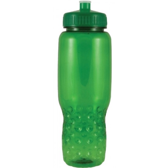 Custom Logo 32 Oz. PETE Sport Water Bottle w/Push/Pull Lid