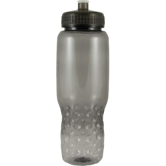 Custom Logo 32 Oz. PETE Sport Water Bottle w/Push/Pull Lid