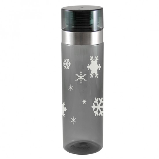 Custom Logo 27 Oz. Tritan Vortex Bottle (Gray)