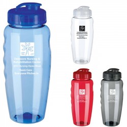 Custom Logo 28 Oz. Translucent Gripper Water Bottle w/ Super Sipper Lid Custom Logo 28 Oz. Translucent Gripper Water Bottle w/ Super Sipper Lid
