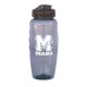 Custom Logo 28 Oz. Translucent Gripper Water Bottle w/ Super Sipper Lid