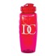 Custom Logo 28 Oz. Translucent Gripper Water Bottle w/ Super Sipper Lid