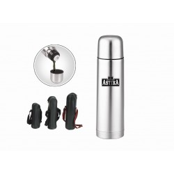 Custom Logo 24 Oz. Slim Thermal Bottle w/ Pouch Custom Logo 24 Oz. Slim Thermal Bottle w/ Pouch