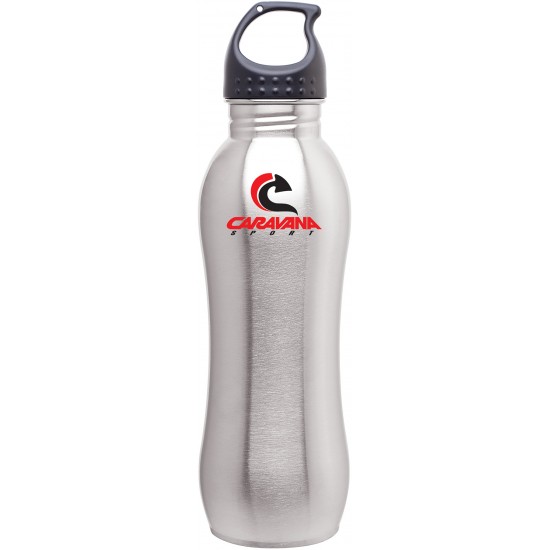 Custom Logo 24 Oz. H2go Balance Silver Stainless Steel Water Bottle