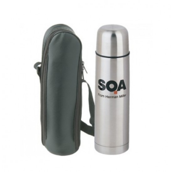 Custom Logo 16 Oz. Bullet Thermal Bottle