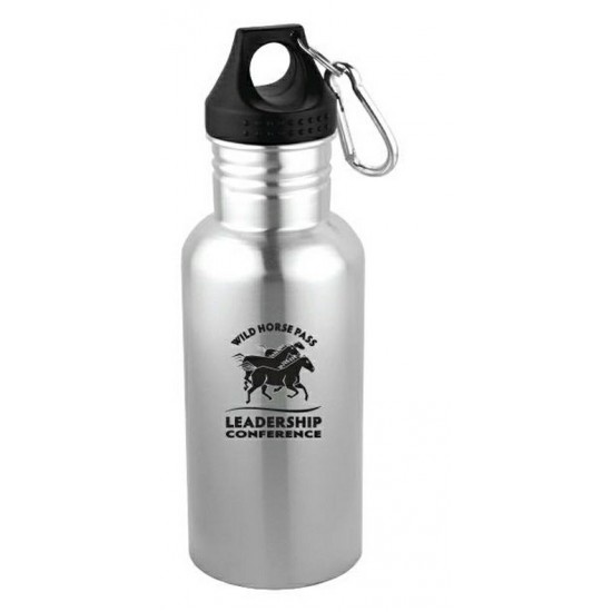 Custom Logo 16 Oz. Stainless Steel Sport Bottle