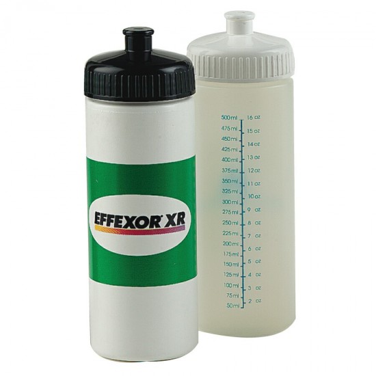 Custom Logo Sport Bottle 16 oz. With Push Pull Lid