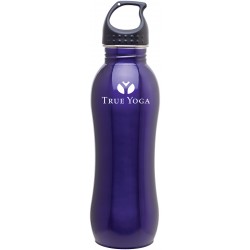Custom Logo 24 Oz. H2go Balance Purple Stainless Steel Water Bottle Custom Logo 24 Oz. H2go Balance Purple Stainless Steel Water Bottle