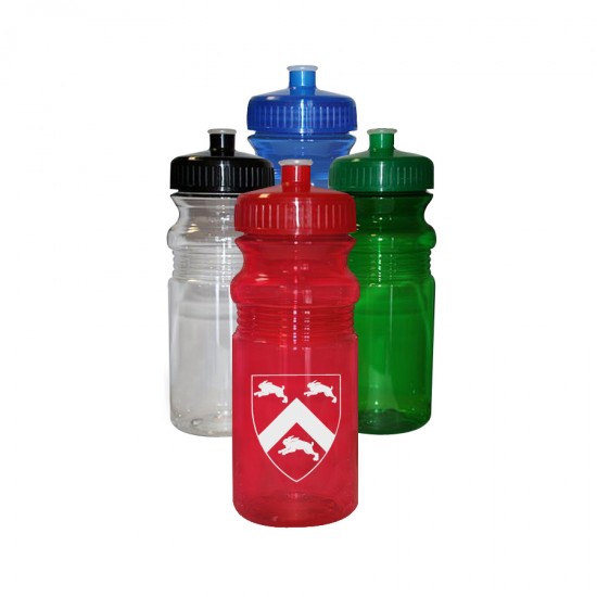 Custom Logo 20 oz. Bike Bottle - Translucent Colors